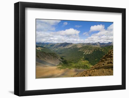 USA, Washington, North Cascades NP. View from the Pacific Crest Trail.-Steve Kazlowski-Framed Photographic Print