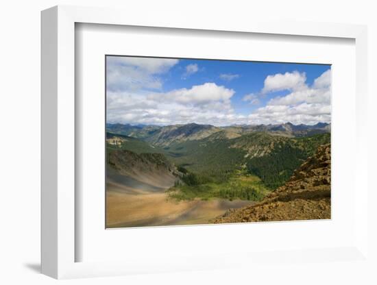 USA, Washington, North Cascades NP. View from the Pacific Crest Trail.-Steve Kazlowski-Framed Photographic Print