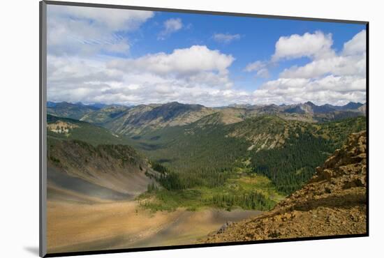USA, Washington, North Cascades NP. View from the Pacific Crest Trail.-Steve Kazlowski-Mounted Photographic Print