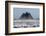 USA. Washington, Olympic NP. Sea stacks along the coast at Cape Alava.-Steve Kazlowski-Framed Photographic Print