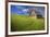 USA, Washington, Palouse. Old Barn in Field of Spring Wheat (Pr)-Terry Eggers-Framed Photographic Print