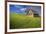 USA, Washington, Palouse. Old Barn in Field of Spring Wheat (Pr)-Terry Eggers-Framed Photographic Print