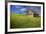 USA, Washington, Palouse. Old Barn in Field of Spring Wheat (Pr)-Terry Eggers-Framed Photographic Print