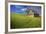 USA, Washington, Palouse. Old Barn in Field of Spring Wheat (Pr)-Terry Eggers-Framed Photographic Print