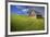 USA, Washington, Palouse. Old Barn in Field of Spring Wheat (Pr)-Terry Eggers-Framed Photographic Print