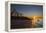 USA, Washington, Seattle. Kayaker Near Discovery Park Lighthouse-Gary Luhm-Framed Premier Image Canvas