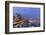 USA, Washington, Seattle. Night Time Skyline from Pier 66-Brent Bergherm-Framed Photographic Print