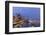 USA, Washington, Seattle. Night Time Skyline from Pier 66-Brent Bergherm-Framed Photographic Print