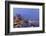 USA, Washington, Seattle. Night Time Skyline from Pier 66-Brent Bergherm-Framed Photographic Print