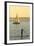 USA, Washington, Seattle. Watersports on the Puget Sound.-Steve Kazlowski-Framed Photographic Print