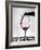 USA, Washington, Spokane. Red wine poured into wine glass creates perfect round drop,-Richard Duval-Framed Photographic Print