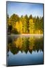USA, Washington State, Cle Elum. Fall color by a pond in Central Washington.-Richard Duval-Mounted Photographic Print