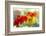 USA, Washington State. Close-up of State Fair Zinnia-Sylvia Gulin-Framed Photographic Print