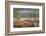 USA, Washington State, Gold Creek Beaver Pond. Winter panoramic of marsh and forest.-Jaynes Gallery-Framed Photographic Print