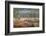 USA, Washington State, Gold Creek Beaver Pond. Winter panoramic of marsh and forest.-Jaynes Gallery-Framed Photographic Print