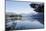 USA, Washington State. Morning calm Baker Lake under Mt. Shuksan. God Rays and two fishing boats-Trish Drury-Mounted Photographic Print