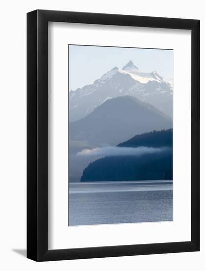USA, Washington State. Morning calm Baker Lake under Mt. Shuksan-Trish Drury-Framed Photographic Print