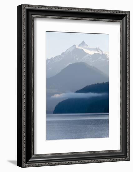 USA, Washington State. Morning calm Baker Lake under Mt. Shuksan-Trish Drury-Framed Photographic Print