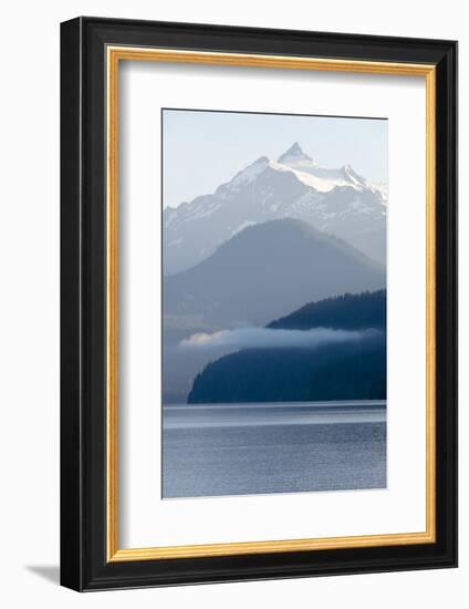 USA, Washington State. Morning calm Baker Lake under Mt. Shuksan-Trish Drury-Framed Photographic Print