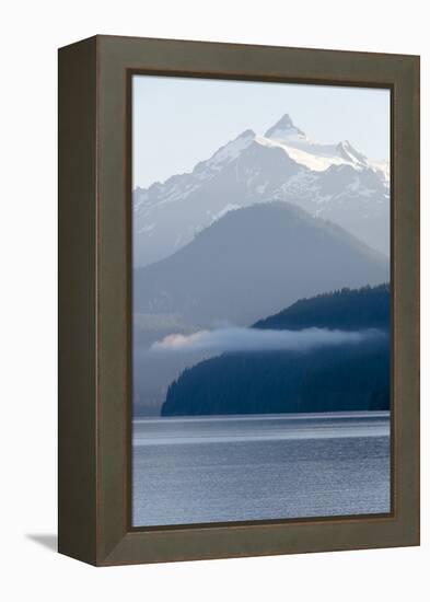 USA, Washington State. Morning calm Baker Lake under Mt. Shuksan-Trish Drury-Framed Premier Image Canvas