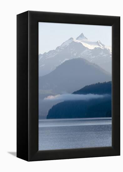 USA, Washington State. Morning calm Baker Lake under Mt. Shuksan-Trish Drury-Framed Premier Image Canvas