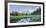 USA. Washington State. Mt. Rainier reflected in tarn amid wildflowers, Mt. Rainier National Park.-Gary Luhm-Framed Photographic Print