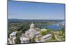 USA, Washington State, Olympia. State Capitol and Budd Bay Inlet.-Merrill Images-Mounted Photographic Print