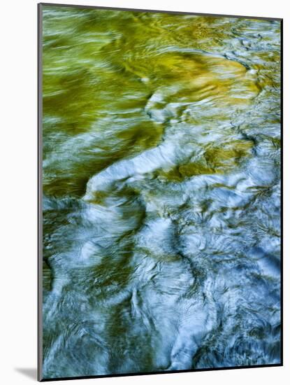 USA, Washington State. Olympic National Park, Sol Duc River abstract-Ann Collins-Mounted Photographic Print