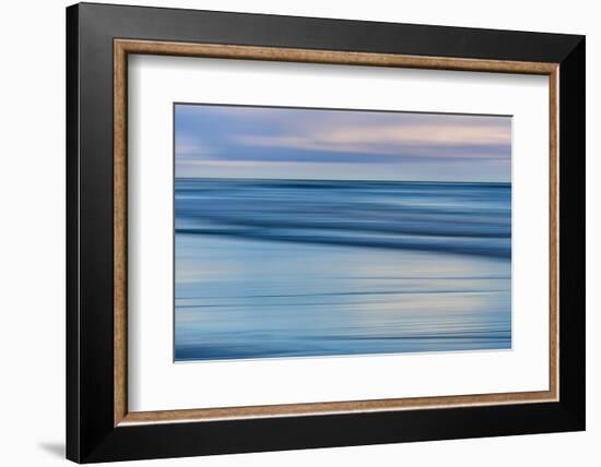 USA, Washington State, Olympic Peninsula. Panned ocean landscape.-Yuri Choufour-Framed Photographic Print