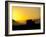 USA, Washington State, Palouse. Combine harvesting at sunset-Terry Eggers-Framed Photographic Print