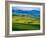 USA, Washington State, Palouse overview of wheat fields from above-Sylvia Gulin-Framed Photographic Print