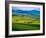 USA, Washington State, Palouse overview of wheat fields from above-Sylvia Gulin-Framed Photographic Print