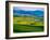 USA, Washington State, Palouse overview of wheat fields from above-Sylvia Gulin-Framed Photographic Print