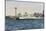 USA, Washington State, Puget Sound. Washington State ferry in Elliott Bay.-Trish Drury-Mounted Photographic Print