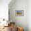 USA, Washington State. Red Barn Surrounded by Ripe Wheat-Terry Eggers-Framed Photographic Print displayed on a wall