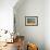 USA, Washington State. Red Barn Surrounded by Ripe Wheat-Terry Eggers-Framed Photographic Print displayed on a wall