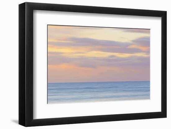 USA, Washington State, San Juan Islands. Abstract Sunset Scenic-Don Paulson-Framed Photographic Print