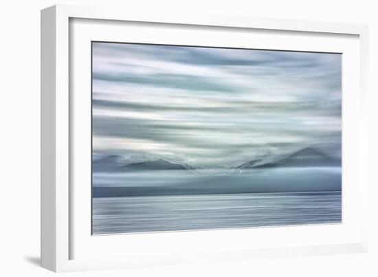 USA, Washington State, Seabeck. Motion blur seascape-Jaynes Gallery-Framed Photographic Print