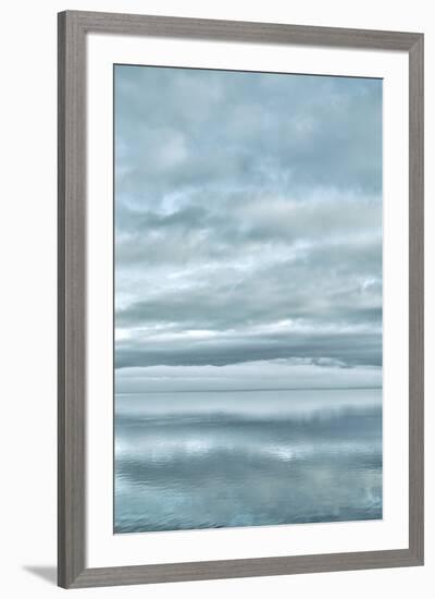 USA, Washington State, Seabeck. Sunrise mirrored in Hood Canal.-Jaynes Gallery-Framed Premium Photographic Print