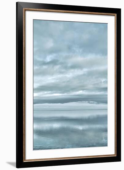 USA, Washington State, Seabeck. Sunrise mirrored in Hood Canal.-Jaynes Gallery-Framed Premium Photographic Print