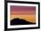 USA, Washington State, Seabeck. Sunset over Mount Walker.-Jaynes Gallery-Framed Photographic Print