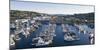 USA, Washington State, Seattle. Boats docked in marina at Fishermen's Terminal on Lake Union-Merrill Images-Mounted Photographic Print