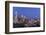 USA, Washington State, Seattle, Downtown and Mt. Rainier at Twilight-Rob Tilley-Framed Photographic Print