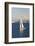 USA, Washington State, Seattle. Puget Sound, Mount Rainier and Port of Seattle.-Trish Drury-Framed Photographic Print