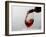 USA, Washington State, Seattle. Red wine pours into a glass.-Richard Duval-Framed Photographic Print