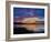 USA, Washington. Sunset on Scooteney Reservoir-Don Paulson-Framed Photographic Print