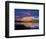 USA, Washington. Sunset on Scooteney Reservoir-Don Paulson-Framed Photographic Print