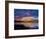 USA, Washington. Sunset on Scooteney Reservoir-Don Paulson-Framed Photographic Print