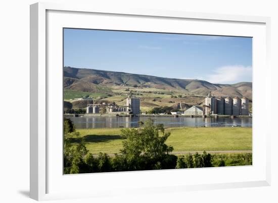 USA, Washington, Whitman County, View across Clearwater River-Alison Jones-Framed Photographic Print