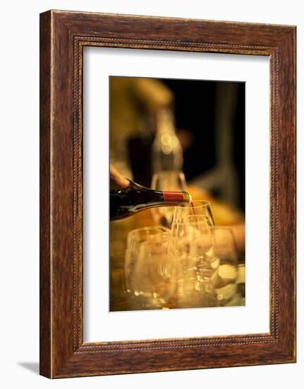 USA, Washington. Wine release in Seattle.-Richard Duval-Framed Photographic Print